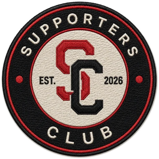 Supporters Club embroidered crest
